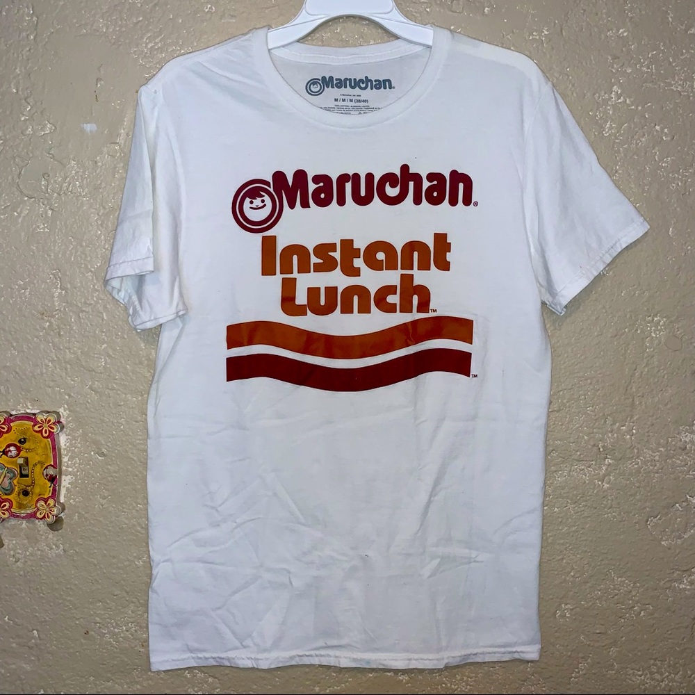 Instant Lunch Maruchan Noodles White Adult Medium T-shirt